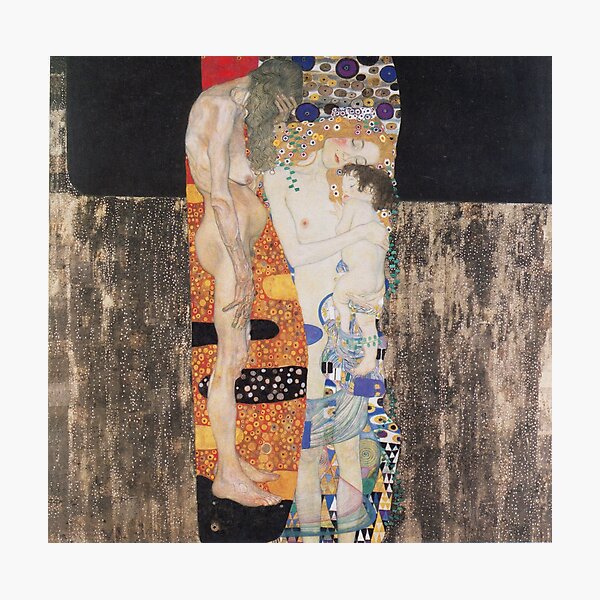Item preview, Gustav Klimt peintre autrichien Les Trois Âges de la Femme (1905) designed and sold by TeeARTHY.