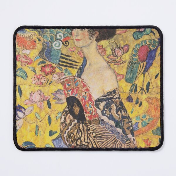 Item preview, Gustav Klimt Austrian painter Woman with fan (1917-1918) designed and sold by TeeARTHY.