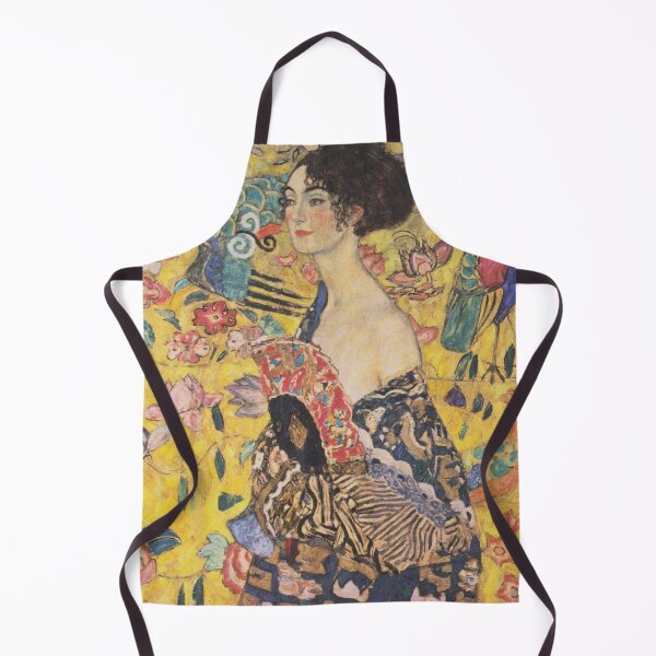 Item preview, Gustav Klimt Austrian painter Woman with fan (1917-1918) designed and sold by TeeARTHY.