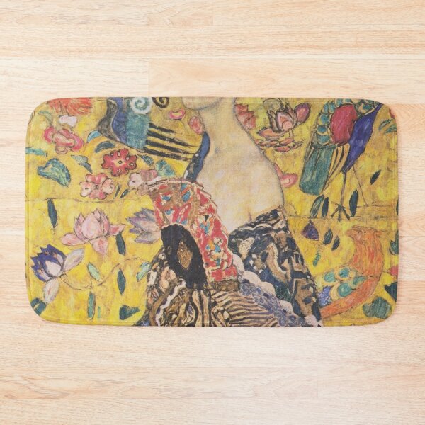 Item preview, Gustav Klimt Austrian painter Woman with fan (1917-1918) designed and sold by TeeARTHY.