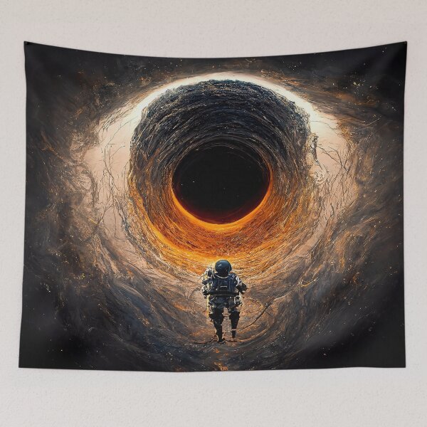 Item preview, Through Blackhole designed and sold by AICustomArt ⭐⭐⭐⭐⭐.