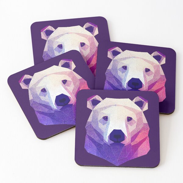 Item preview, Vector Art Polar Bear Print designed and sold by ThePurpleMelon.