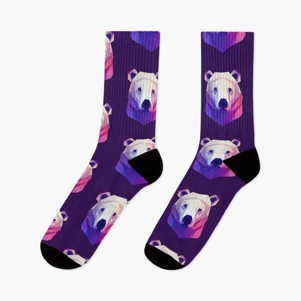 Item preview, Vector Art Polar Bear Print designed and sold by ThePurpleMelon.