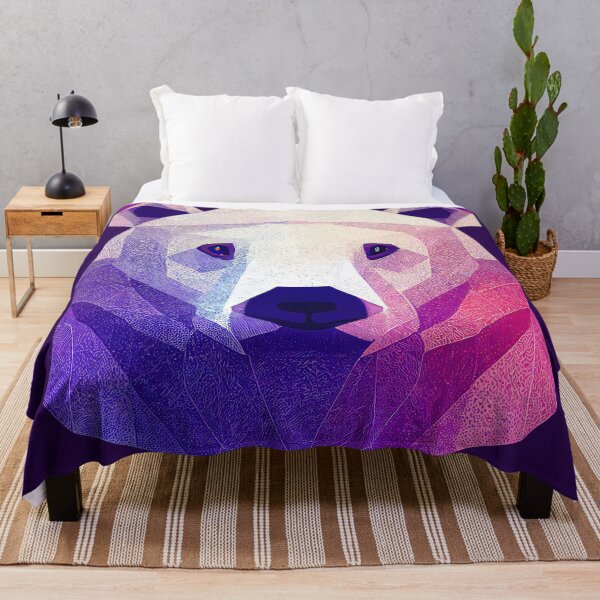 Item preview, Vector Art Polar Bear Print designed and sold by ThePurpleMelon.