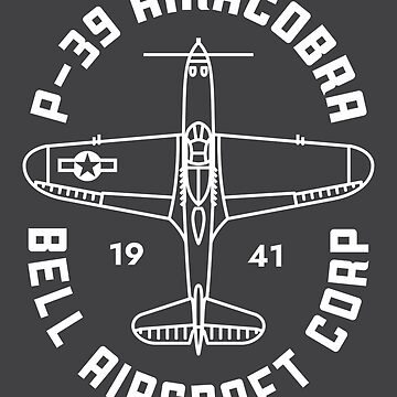 Artwork thumbnail, P-39 Airacobra by Aeronautdesign