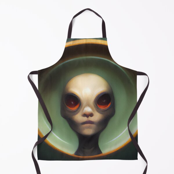 Item preview, Alien Head Painting designed and sold by fuseleven.