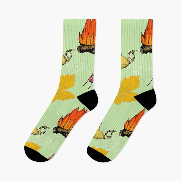 Item preview, candle and fire seamless pattern designed and sold by ketkidesign.