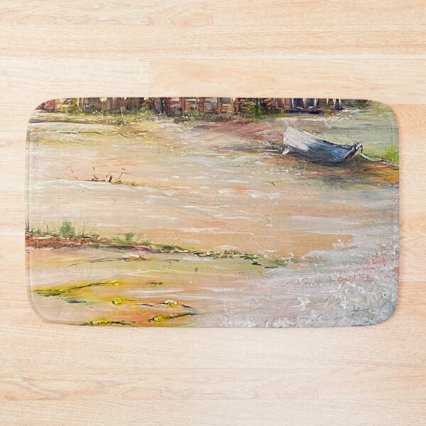 Item preview, Beach huts by seashore - by Cathy Cheyne designed and sold by CathyCheyne.