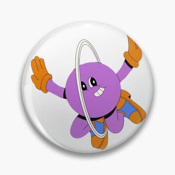 Item preview, Purple round man in hoop designed and sold by Beautyqueens Beautys.