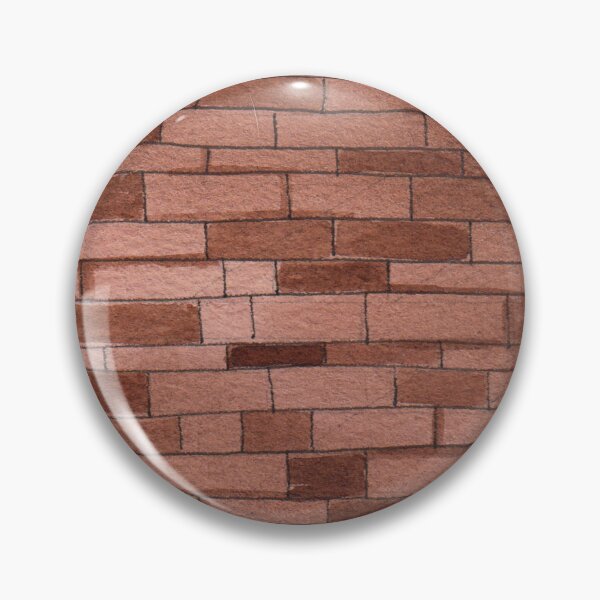Item preview, Watercolor Red Brick Wall designed and sold by PotluckPrints.