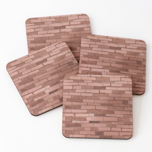 Item preview, Watercolor Red Brick Wall designed and sold by PotluckPrints.