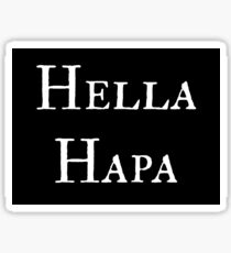 Hella Hapa (Hella Half Asian) Sticker