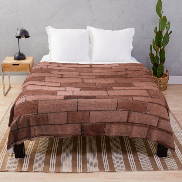 Item preview, Watercolor Red Brick Wall designed and sold by PotluckPrints.