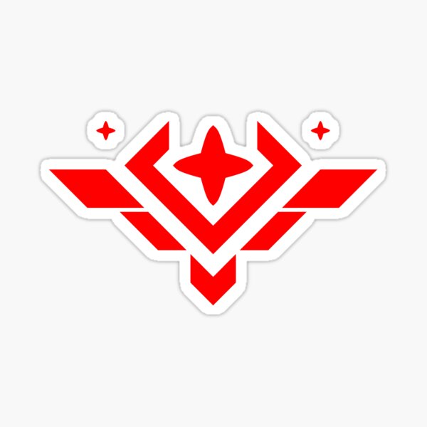 Skirmishers Faction Red Sticker