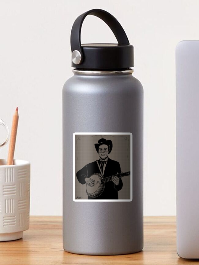 Thumbnail 1 of 3, Sticker, earl scruggs designed and sold by arcticlobster.