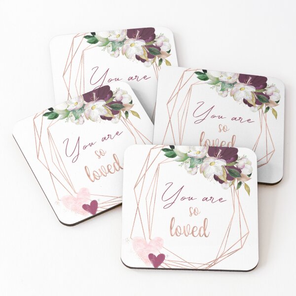 Item preview, You are so loved inspirational quote designed and sold by kpapiez.
