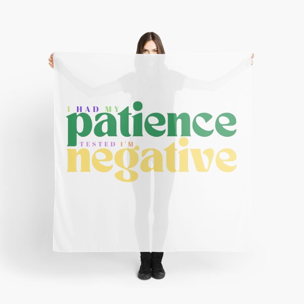 Item preview, I had my patience tested I m negative/ Funny Sarcastic/ Women/Trendy designed and sold by Alexa5454.