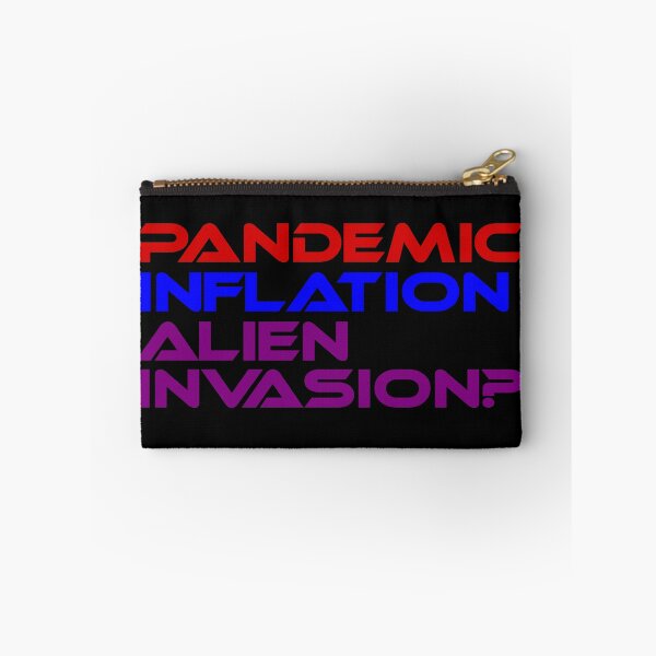Item preview, Inflation Survivor Pandemic Inflation Alien Invasion designed and sold by Sonatablue.