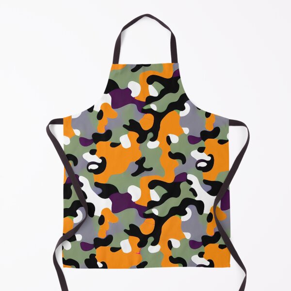 Artikelvorschau, Orange und graues Camouflage-Muster entworfen und verkauft von Evolvity.