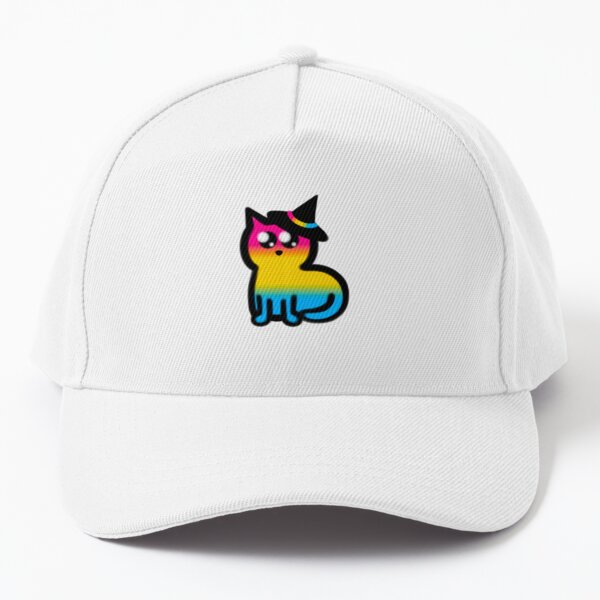 Item preview, Pansexual (Pan) Halloween Pride Witch Cat designed and sold by PlayfullyPride.