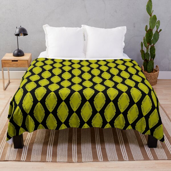 Item preview, Spiral Diamond Shield Deep Gold-Khaki on Black Repeat 5748 designed and sold by Art in My Loft.
