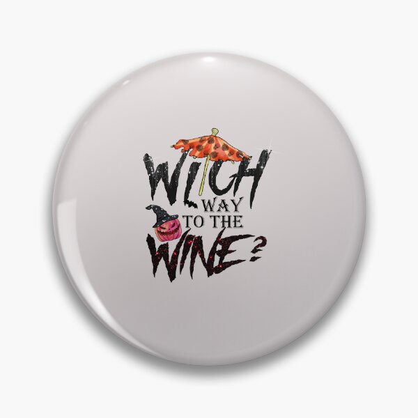 Item preview, Halloween Wines - Witch Way To The Wine  designed and sold by IKERAS.