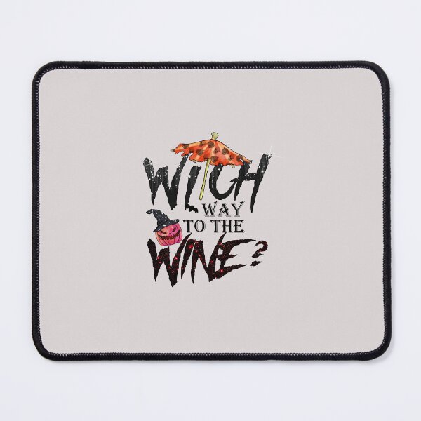 Item preview, Halloween Wines - Witch Way To The Wine designed and sold by IKERAS.
