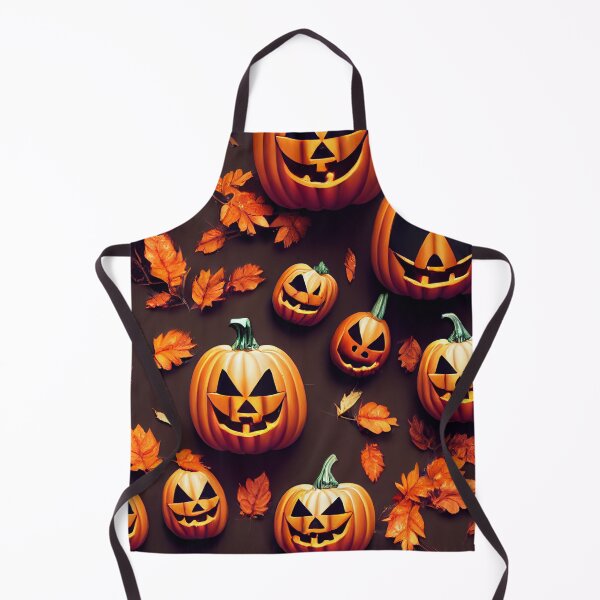 Item preview, Halloween Autumn Pumpkins Pattern designed and sold by fuseleven.