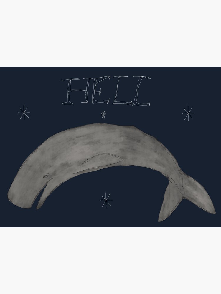 Thumbnail 3 of 3, Sticker, whale designed and sold by arcticlobster.