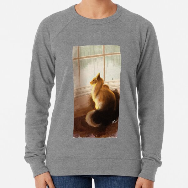 Cat Lightweight Sweatshirt