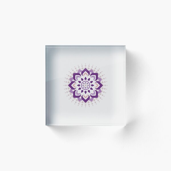 Artikelvorschau, Lila Mandala Muster Design entworfen und verkauft von PurpleJoon.