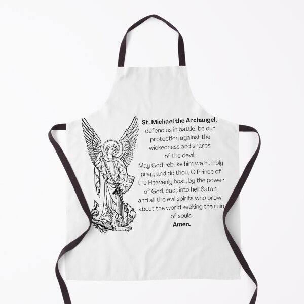 Item preview, St Michael the archangel prayer designed and sold by sincerely-olive.