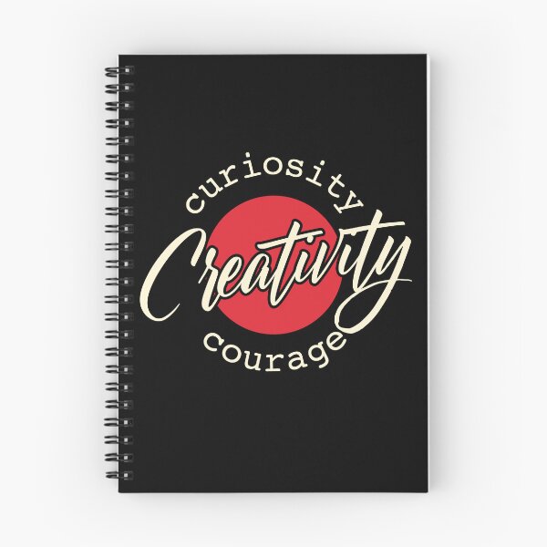Item preview, Creativity Curiosity Courage designed and sold by Huhnerdieb Apparel.
