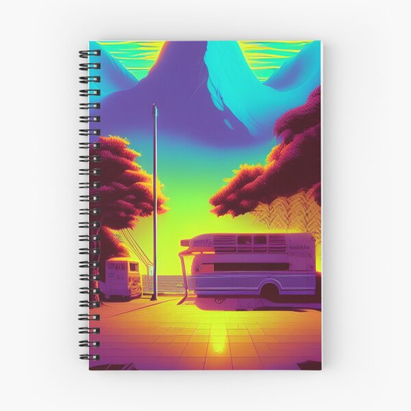 Item preview, Vintage Retro Tranquil Dreamscape "RV" designed and sold by Dreamscape Apparel.