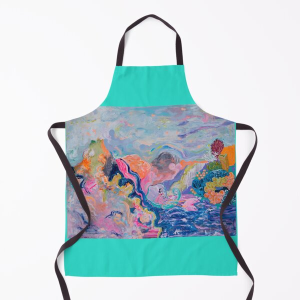 Item preview, Pink dolphins and woman in a shell designed and sold by Guld Støv.