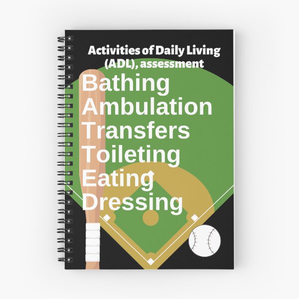 Item preview, Activities of Daily Living (ADL), Assessment: Batted Medical Mnemonic designed and sold by Caregiverology.