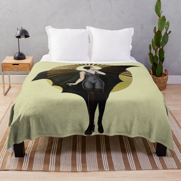 Item preview, Gone Batty Moonglow Yellow designed and sold by artistdiat.