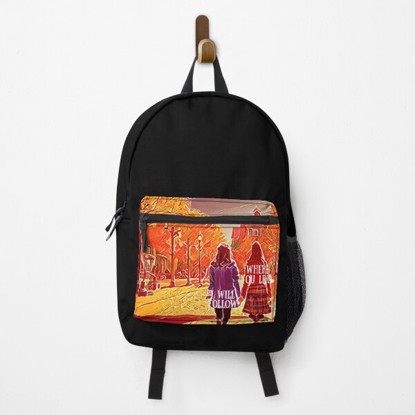 Item preview, Where You Lead I Will Follow - The Girls Walking in Autumn - Gilmore designed and sold by Fenay Designs.