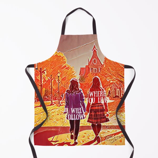 Item preview, Where You Lead I Will Follow - The Girls Walking in Autumn - Gilmore designed and sold by Fenay Designs.