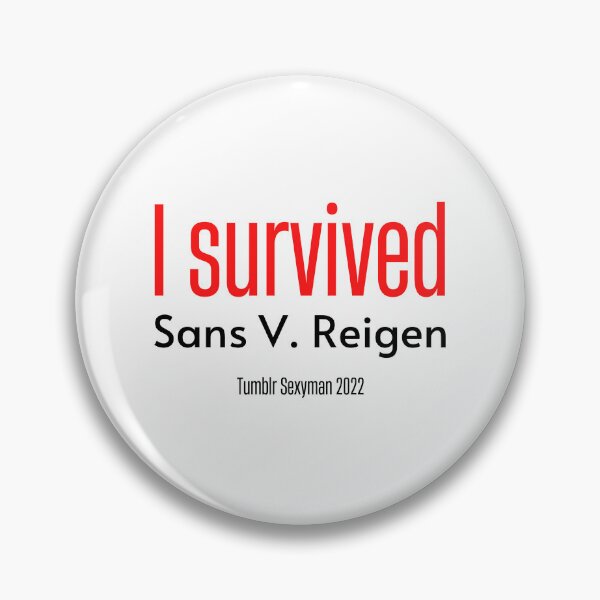 Item preview, I Survived Sans vs Reigen - Tumblr Sexyman Poll 2022 designed and sold by SundaySoup.