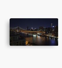 Queensboro Bridge, New York Canvas Print