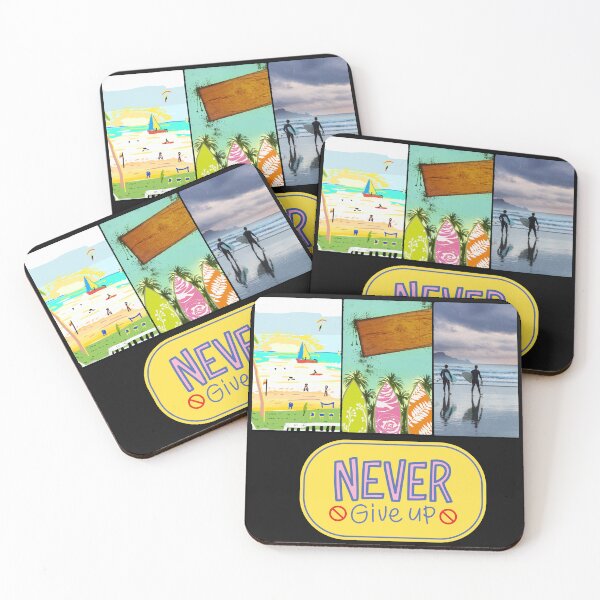 Item preview, Never Give UP,  JUST GO designed and sold by starfishstuff.
