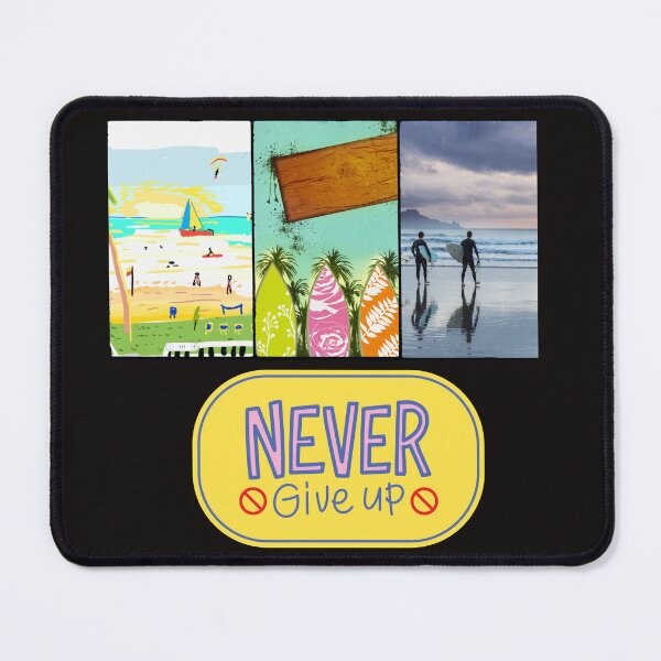 Item preview, Never Give UP, JUST GO designed and sold by starfishstuff.