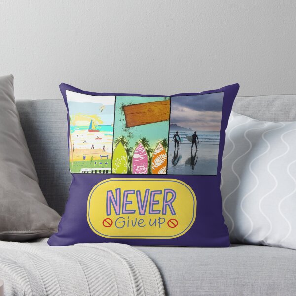Item preview, Never Give UP,  JUST GO designed and sold by starfishstuff.