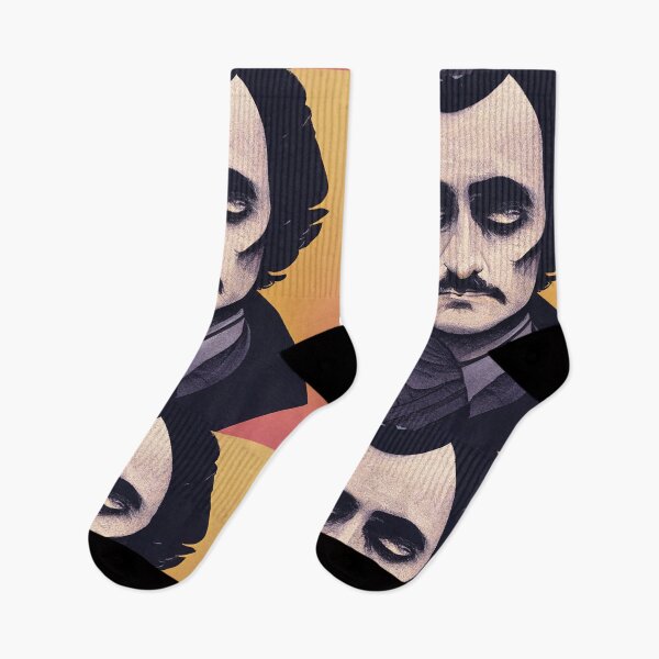 Item preview, Dead Poets Edgar Allan Poe Cartoon designed and sold by fuseleven.