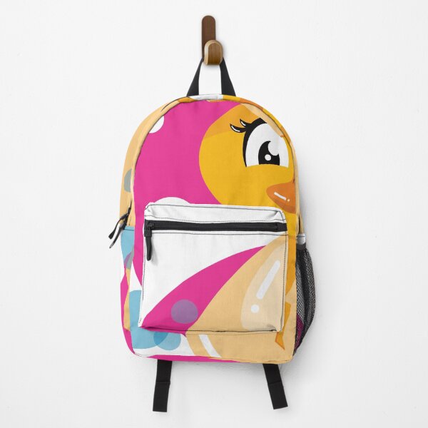 Item preview, cute colorful duck breaking out of her eggshell pink designed and sold by TurnEffect.