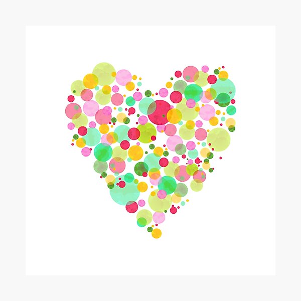 Item preview, Spotted Heart designed and sold by ME Design Studio.