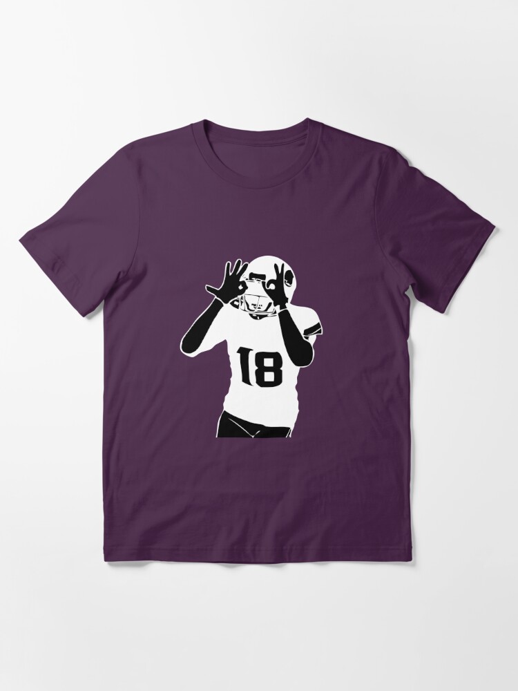 Justin Jefferson Randy Moss Vintage 90s Style T-Shirt