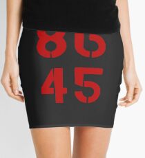86 45 / Trump entfernen Minirock
