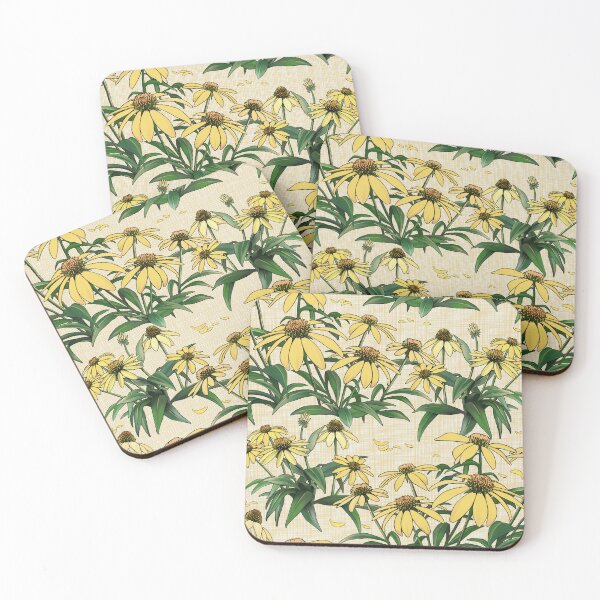 Item preview, Sunny Yellow Coneflowers designed and sold by Diane Warren.